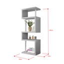 Idiya Manila Bookshelf Grey