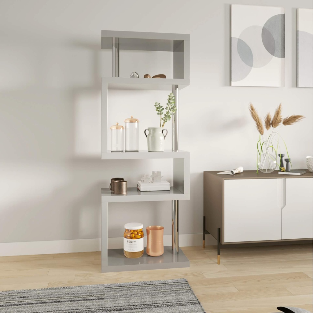 Idiya Manila Bookshelf Grey