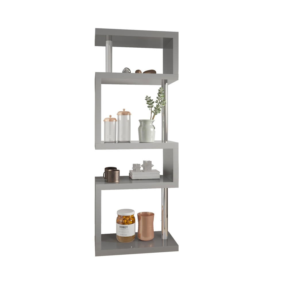 Idiya Manila Bookshelf Grey