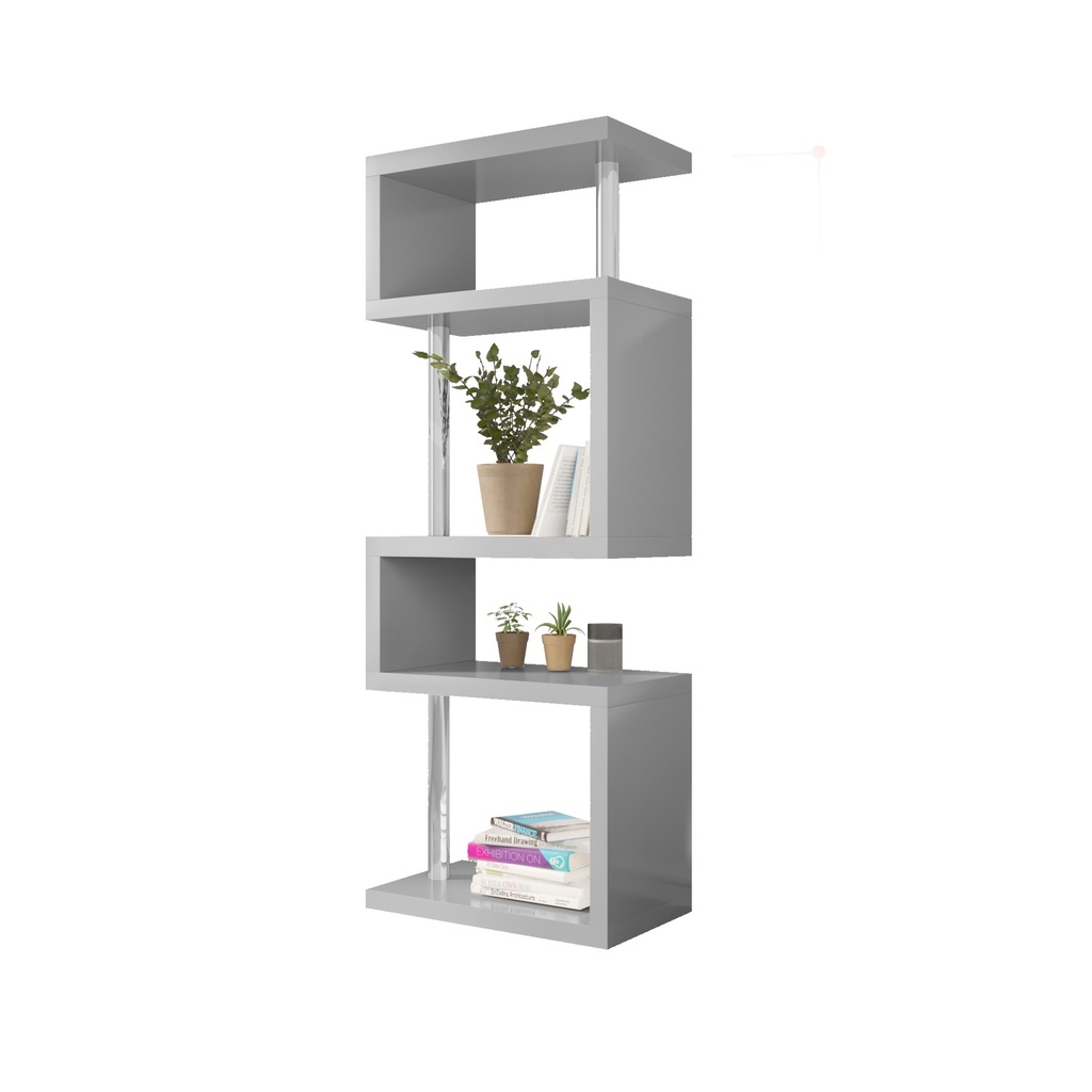 Idiya Manila Bookshelf Grey