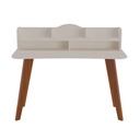Santa Maria Desk - Off White/ Cedar