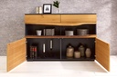 Idiya Quebec Sideboard/ Buffet Table , Grey