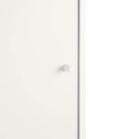 Kleppstad Wardrobe with Sliding Doors White 117X176 cm