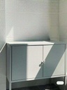 Lixhult Cabinet, Metal, Grey