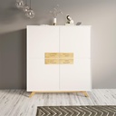 Idiya Kobe Highboard/ Buffet table White