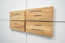 Idiya Kobe Highboard/ Buffet table White