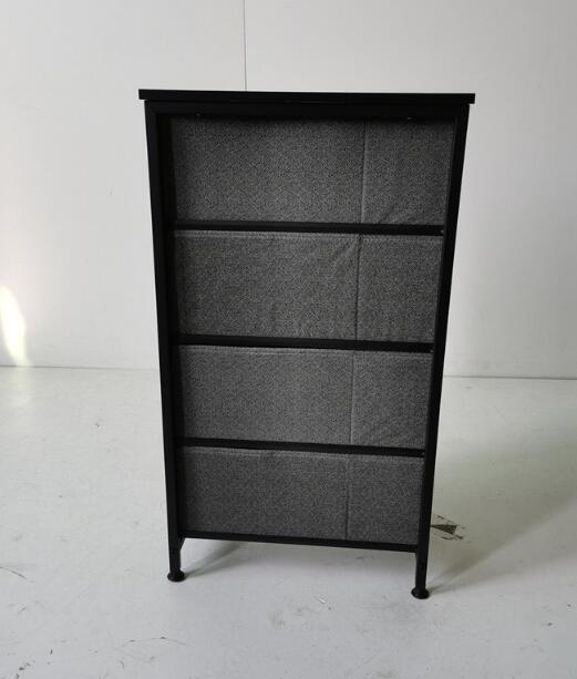 Idiya Glascow Drawer storage cabinet , Black