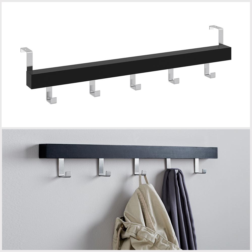 TJUSIG Hanger for Door Wall, Black