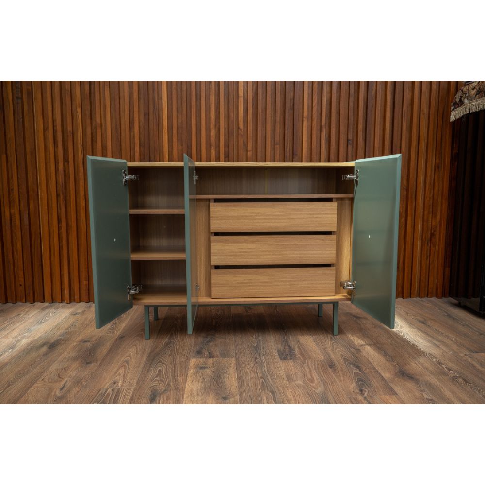 Idiya ILLINOIS sideboard with 3 doors+ 3drawers