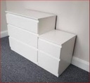 DARWIN Chest of 2 Drawers