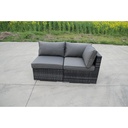 ALFIE Outdoor Sofa Set Mix Grey