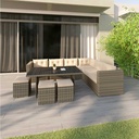 BACK outdoor couch nature color