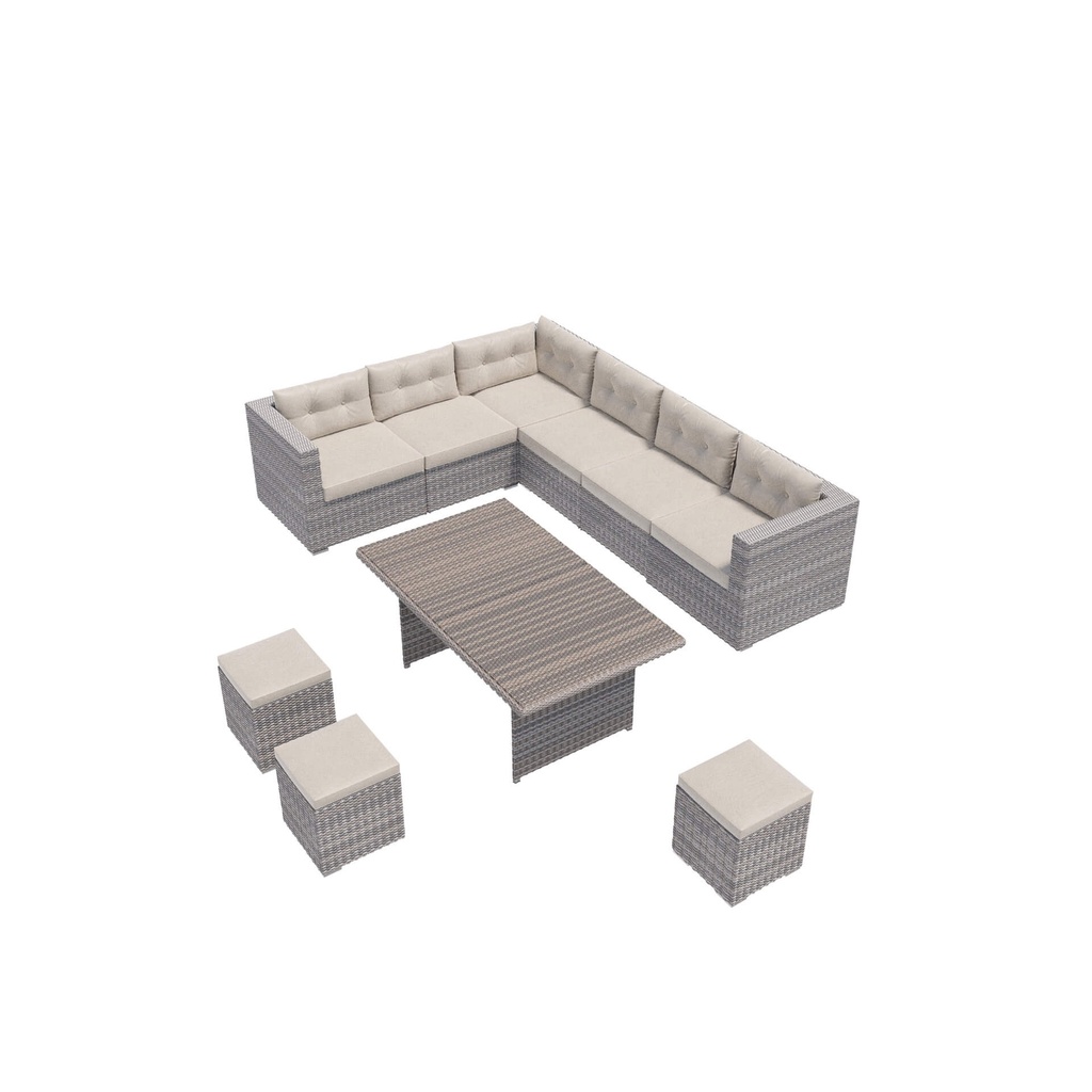 BACK outdoor couch nature color