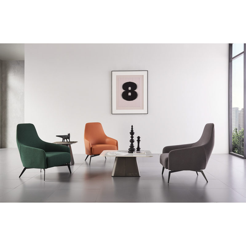 MARGOT H-5264 conventional Vegan Leather Chair