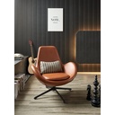 LIVIANA H-5241 conventional Vegan Leather Chair