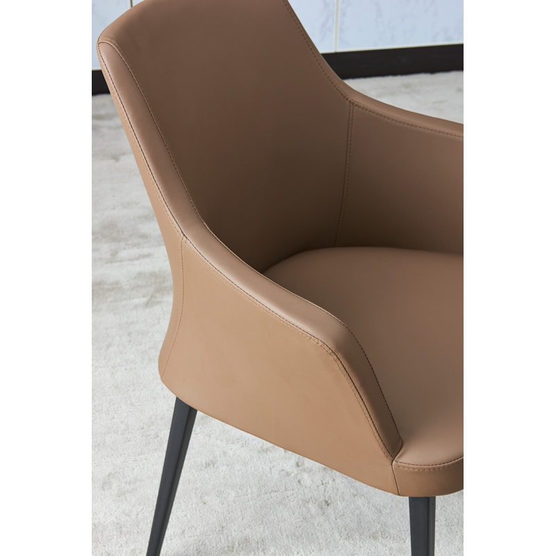 LYDIA H-5254 conventional Vegan Leather Chair