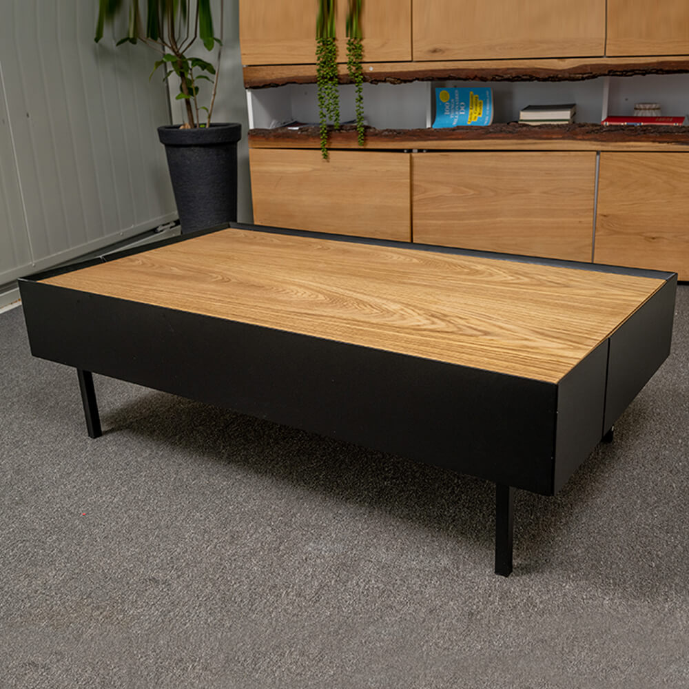 IDIYA KENTUCKY COFFEE TABLE WITH TWO DRAWER