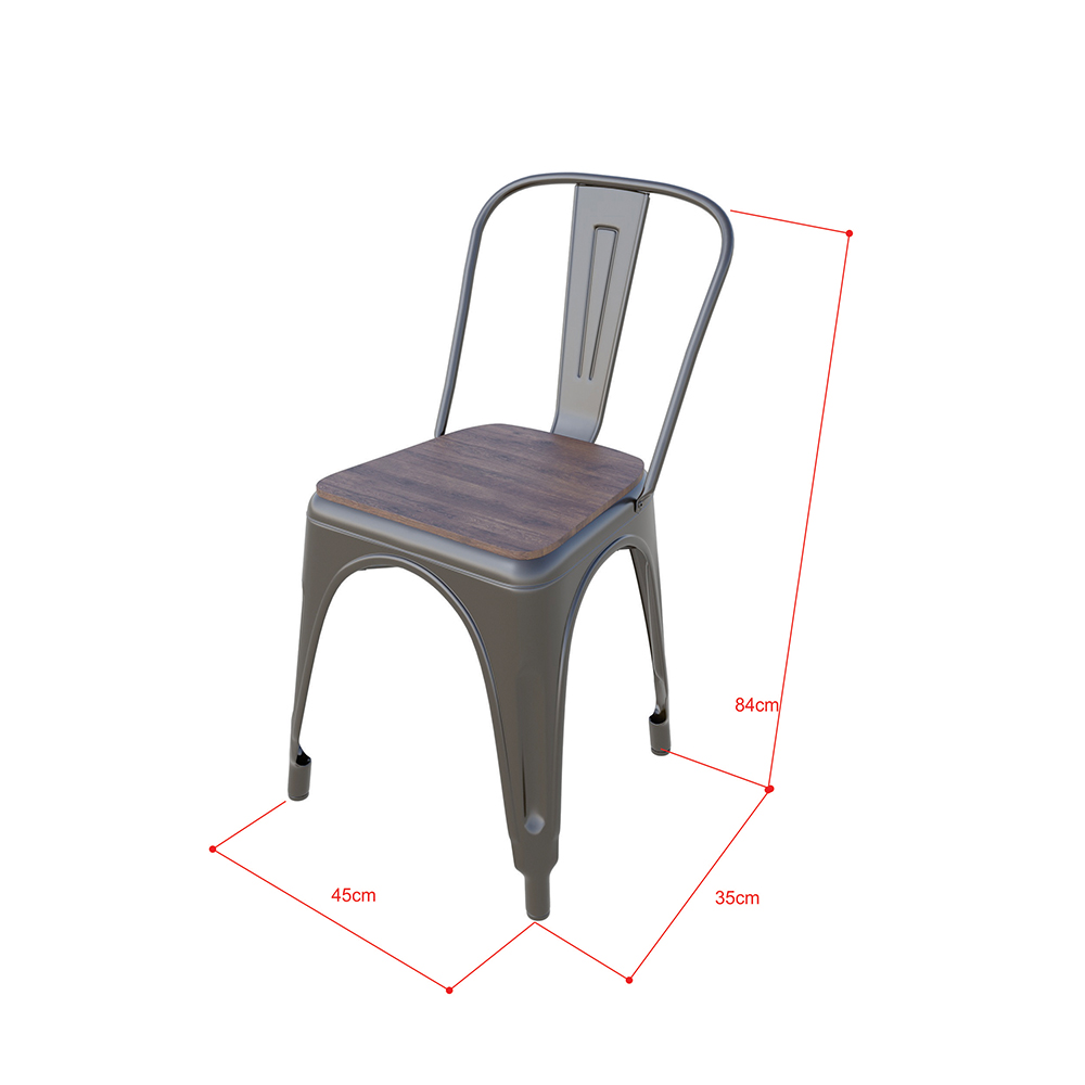 Moscow brown chairX 4PCS
