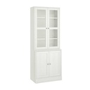 [092.659.82] HAVSTA Storage Combination W Glass-Doors, White,Size 81X47X212 cm