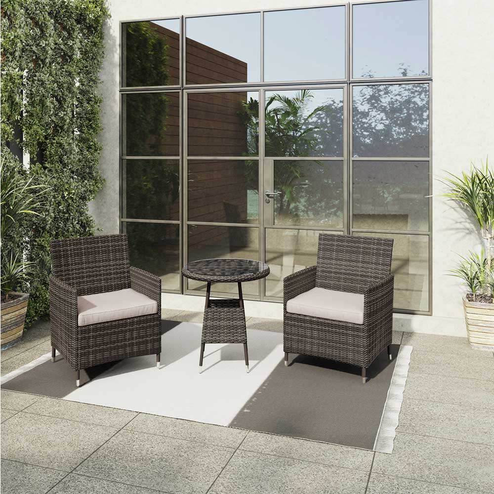 DALLAS OUTDOOR SOFA SET, Nature