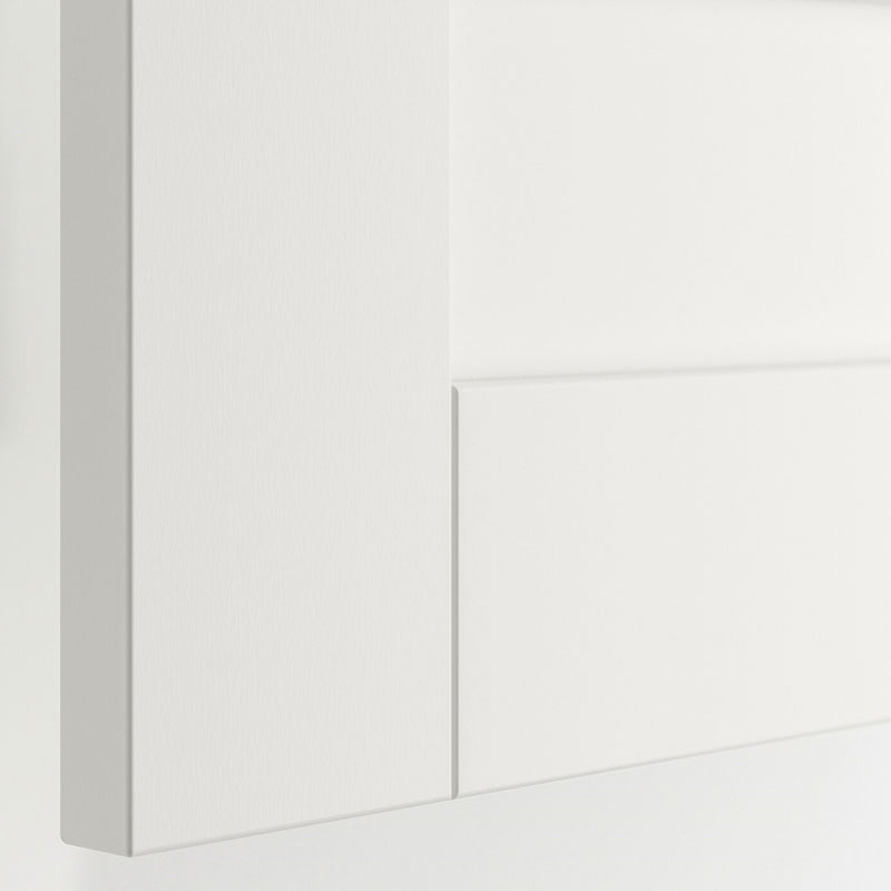 [305.264.59] SANNIDAL Drawer Front, White, 80x20 cm