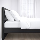 IKEA Malm Bed Frame, High, Black-brown, Luroy