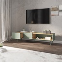Idiya MARYLAND tv stand with 2 drawers and 1 flap door