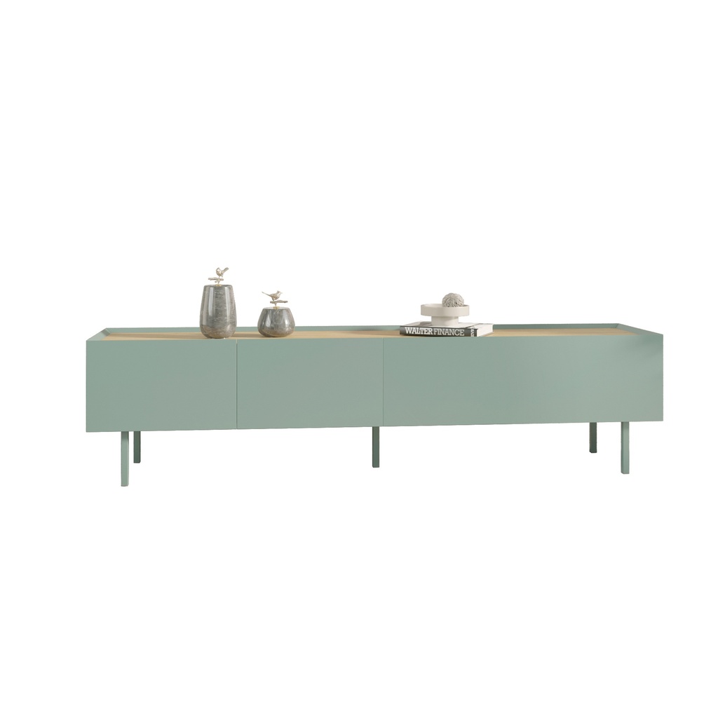Idiya MARYLAND tv stand with 2 drawers and 1 flap door