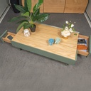Idiya KENTUCKY coffee table with two drawers