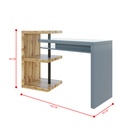 IDIYA Marseille Desk with shelves
