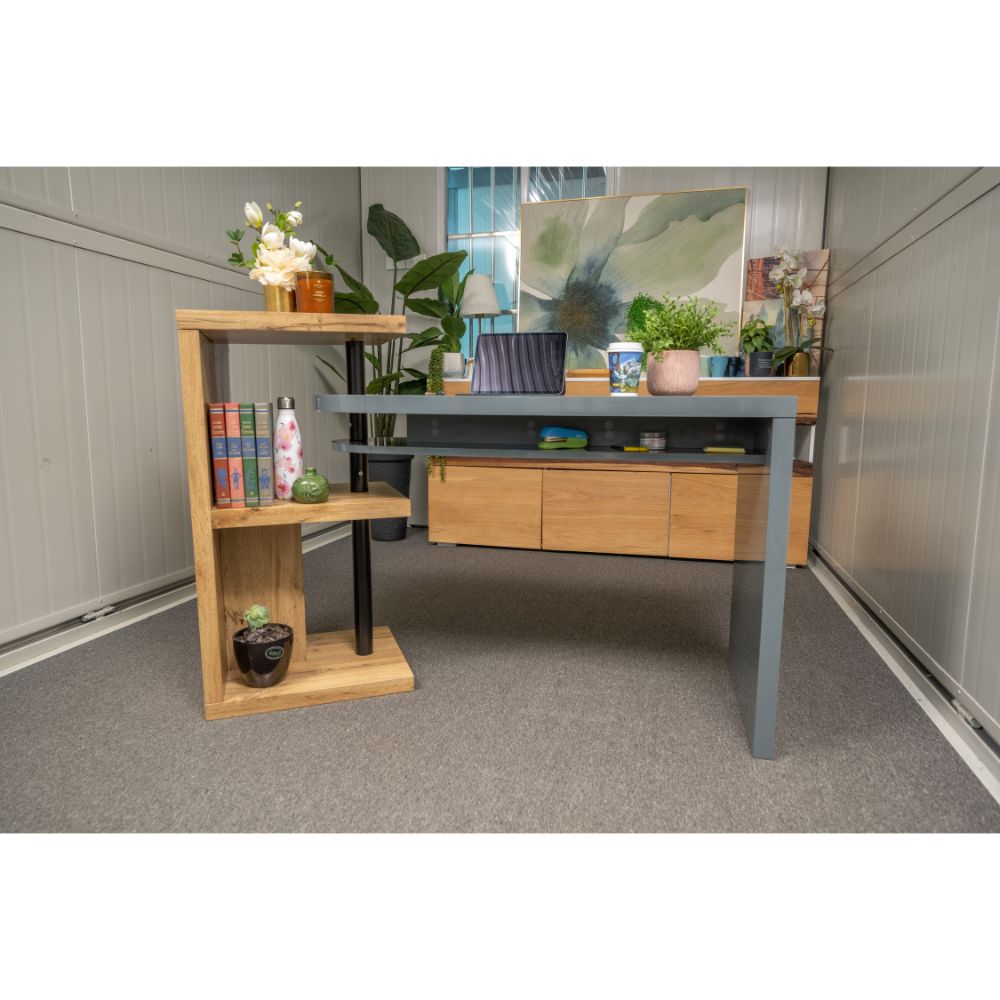 IDIYA Marseille Desk with shelves