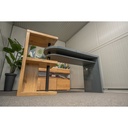 IDIYA Marseille Desk with shelves