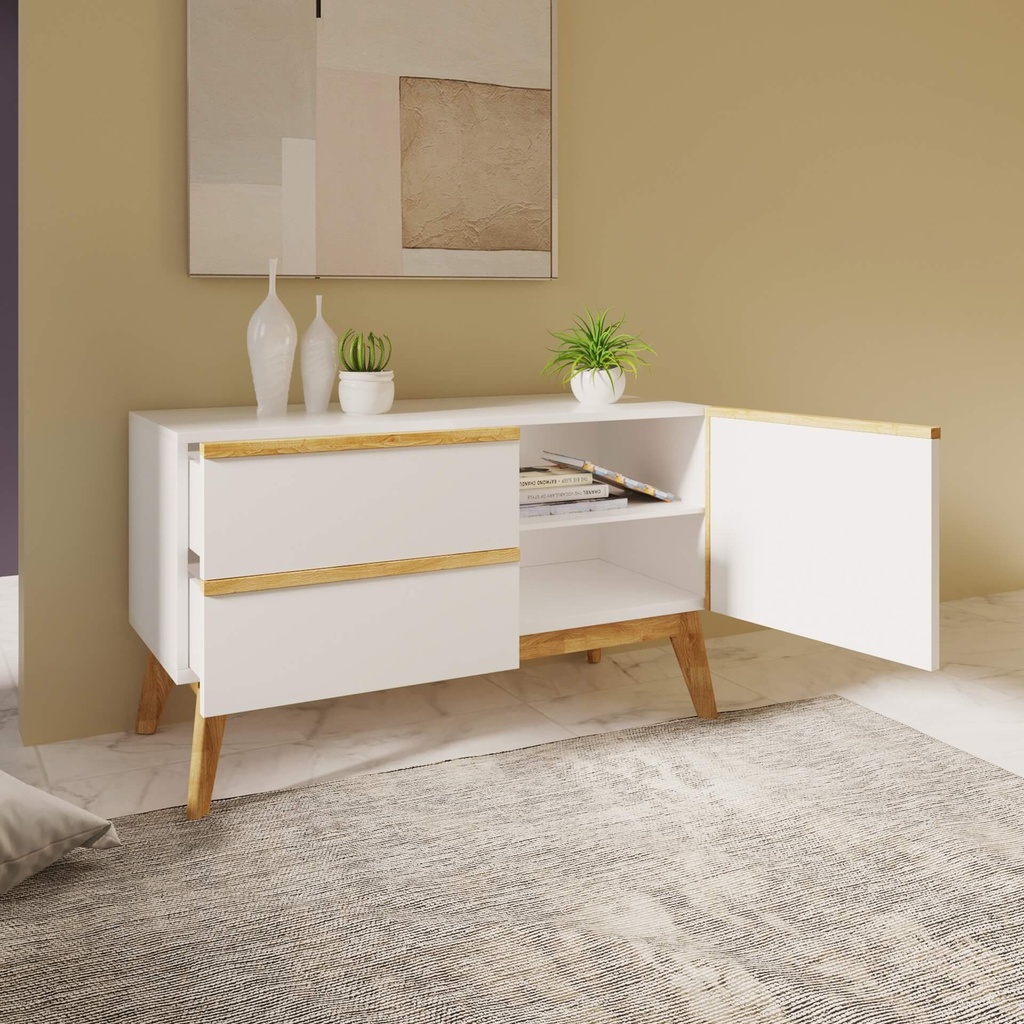 Idiya MICHIGAN Sideboard White