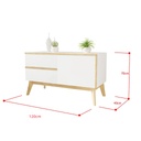 Idiya MICHIGAN Sideboard White