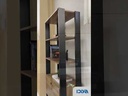 Paulista Bookcase - Pine/ Black