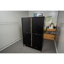 Idiya MINNESSOTA high borad , Black/Oak