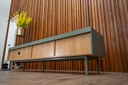 Idiya MARYLAND tv stand with 2 drawers and 1 flap door