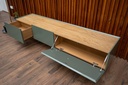 Idiya MARYLAND tv stand with 2 drawers and 1 flap door