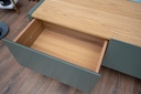 Idiya MARYLAND tv stand with 2 drawers and 1 flap door