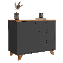  LUZIANIA CABINET WITH 1 DOOR AND 3 DRAWERS