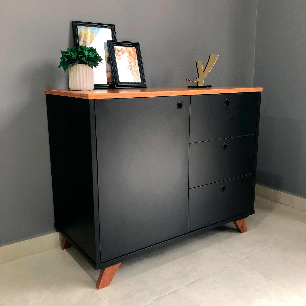  LUZIANIA CABINET WITH 1 DOOR AND 3 DRAWERS