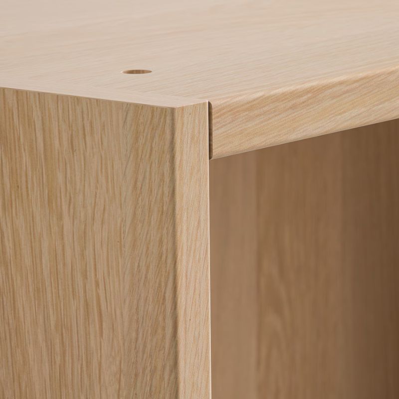 IKEA PAX Wardrobe Frame, White Stained Oak Effect, 50X58X236 cm