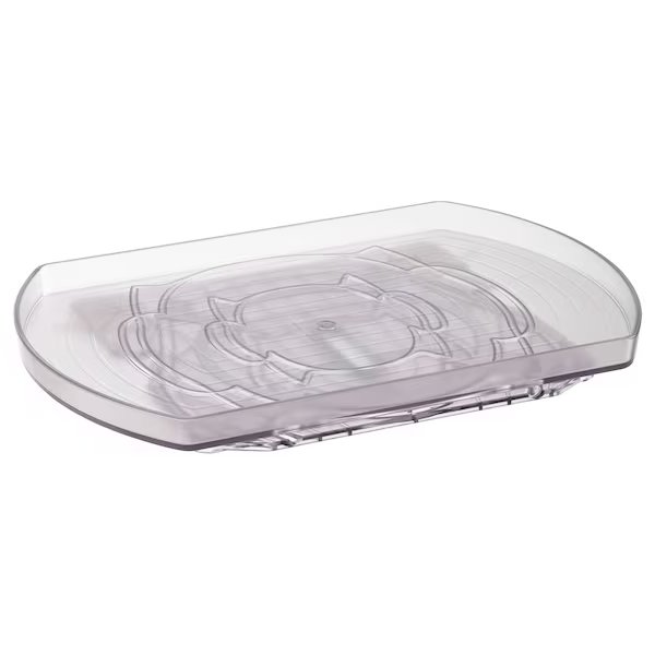 Ikea SNURRAD storage turntable transparent