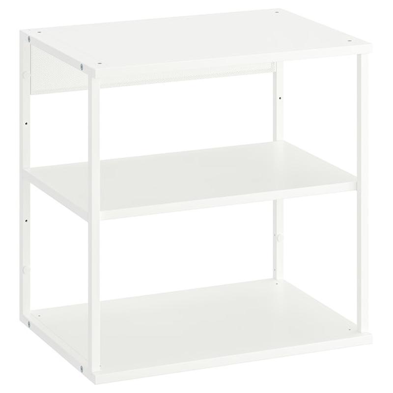 IKEA PLATSA Open Shelving Unit, White, 60x40x60 cm