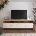 Liberty Tv Stand - Oak/ Off White