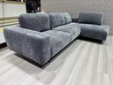 Idiya 3 seater sofa( right chaise),charcoal