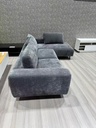 Idiya 3 seater sofa( right chaise),charcoal