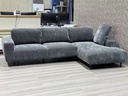 Idiya 3 seater sofa( right chaise),charcoal
