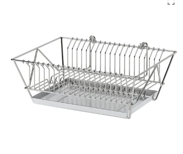 Ikea Fintorp Dish Drainer, Nickel-Plated-