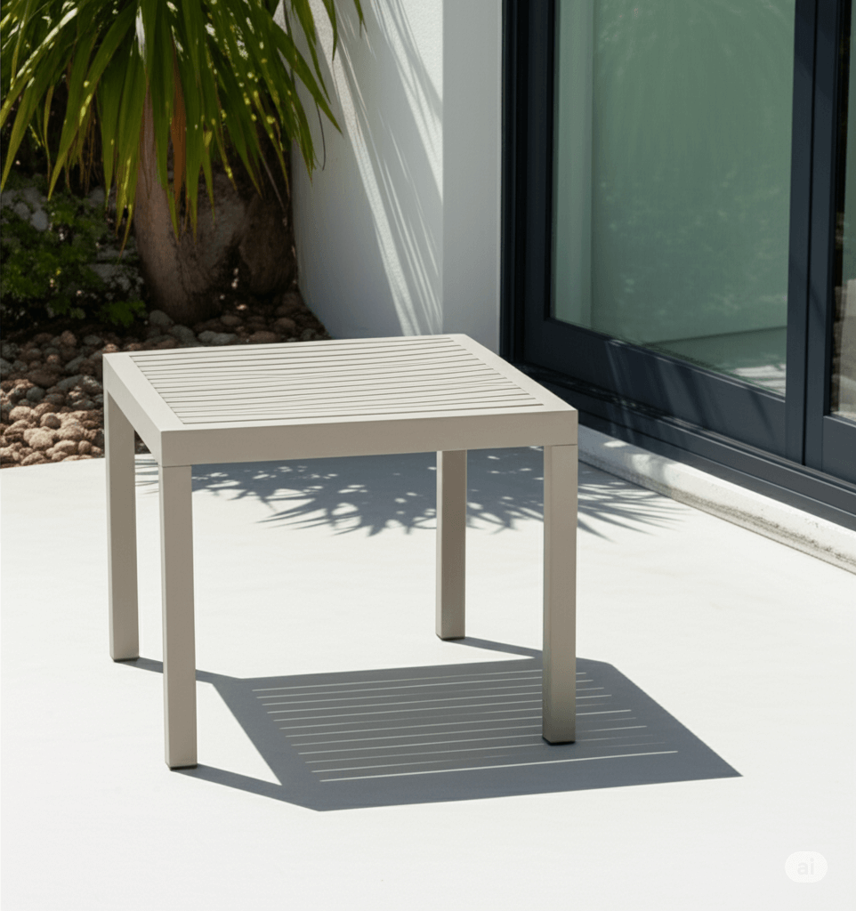 SLOVENIA Table LIGHT GREY